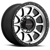 504 Legacy Satin Black with Diamond Cut Face and Satin Black X-lok Lip