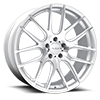 5 LUG XF43 SILVER WITH MACHINED FACE
