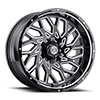 6 LUG NX-21 MIDNIGHT BLACK / MG MILLING / GS UNDERCUT LIP