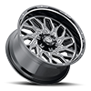 6 LUG NX-21 MIDNIGHT BLACK / MG MILLING / GS UNDERCUT LIP