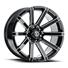 6 LUG NX-28 MIDNIGHT BLACK / MG MILLING