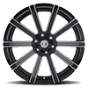 6 LUG NX-28 MIDNIGHT BLACK / MG MILLING
