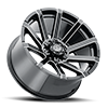 6 LUG NX-28 MIDNIGHT BLACK / MG MILLING