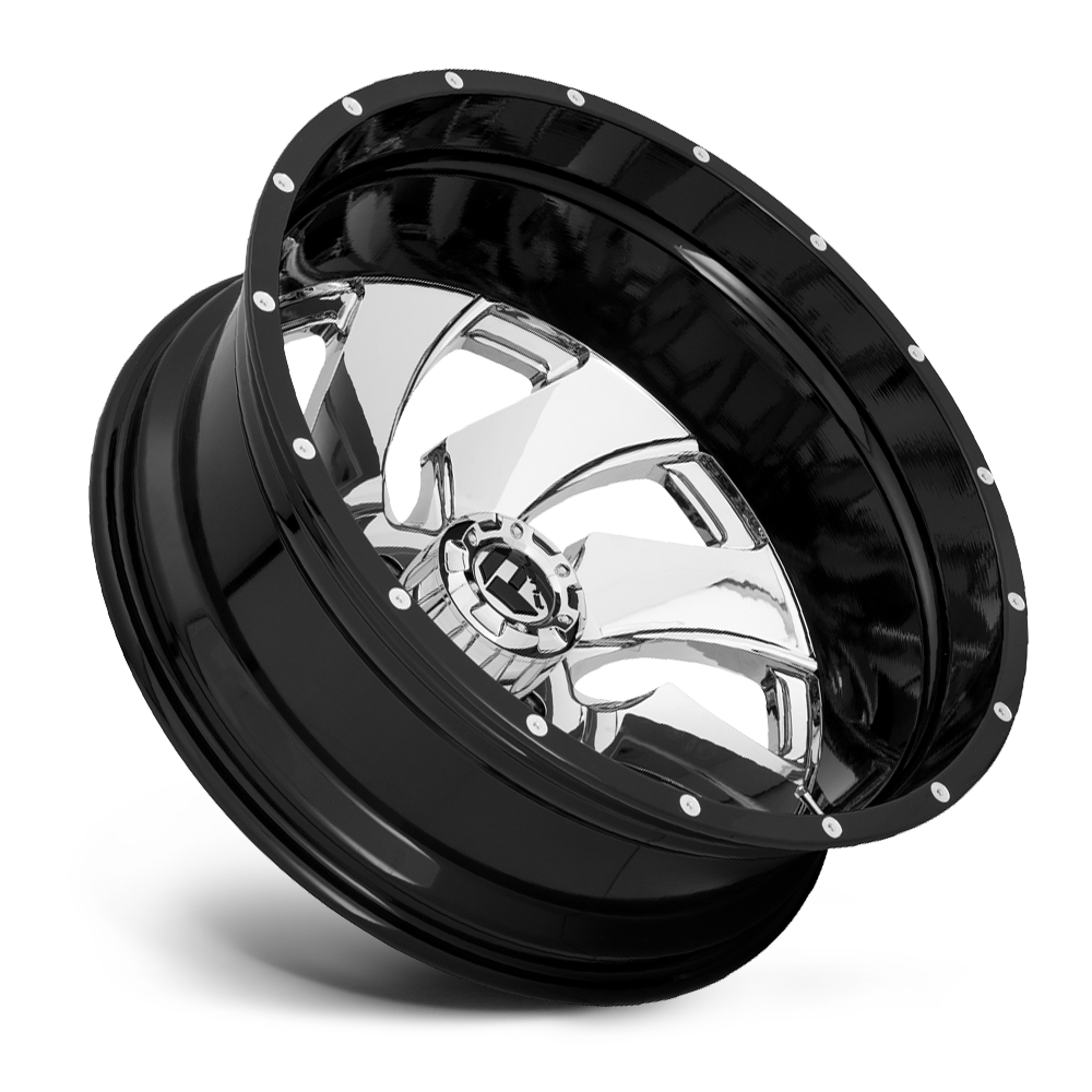 Fuel Dually Wheels Cleaver Dually Rear D240 Wheels SoCal Custom Wheels