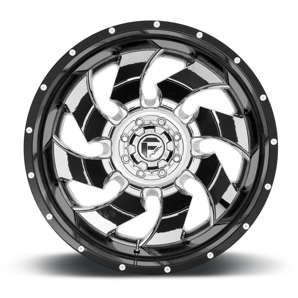 Fuel Dually Wheels Cleaver Dually Rear D240 Wheels SoCal Custom Wheels