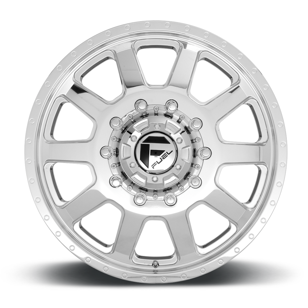 Fuel Dually Wheels FF09D - 10 Lug Super Single Front Wheels