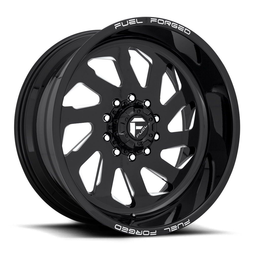 Fuel Dually Wheels FF39D 10 Lug Super Single Front Wheels & FF39D