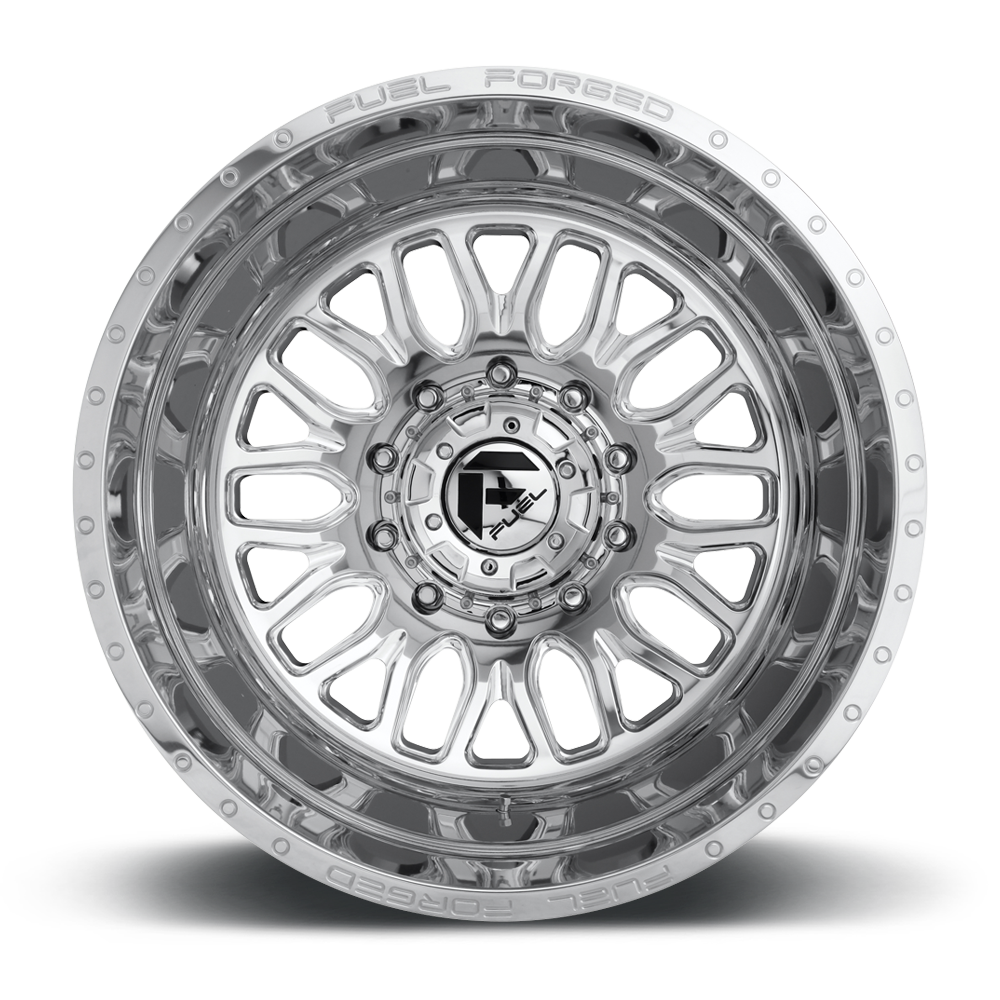 Fuel Dually Wheels FF66D 8 Lug Rear Wheels & FF66D 8 Lug Rear Rims