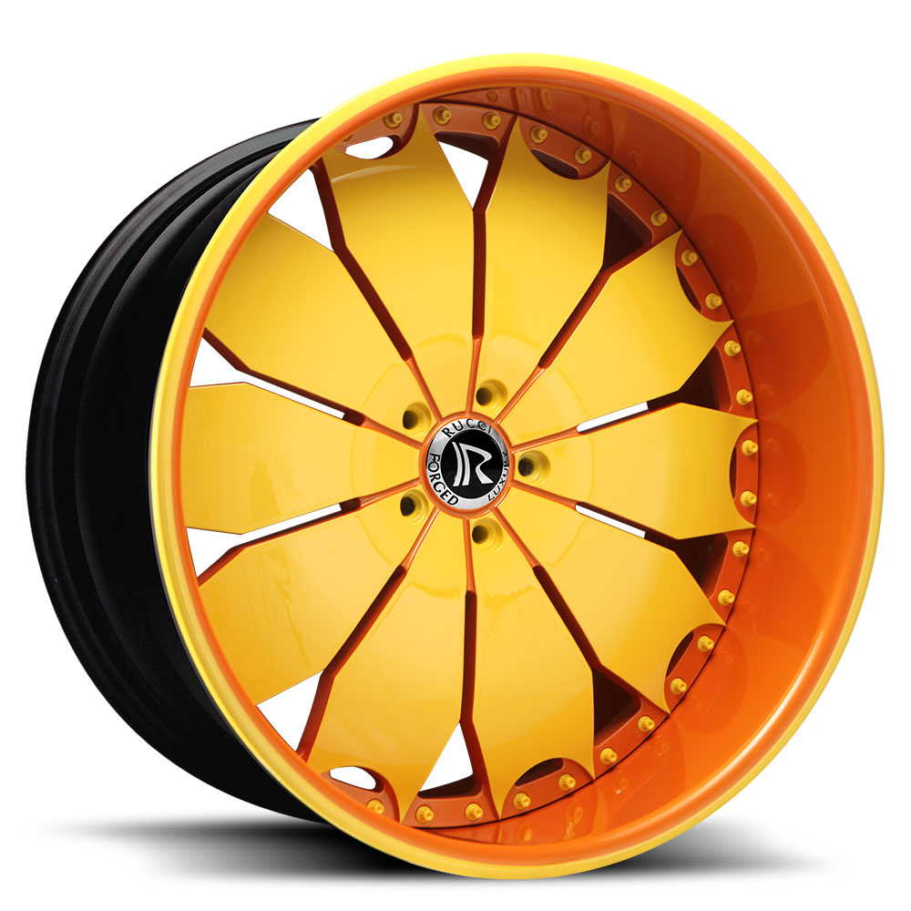 Нестандартные колеса. Оранжевое колесо. Необычные колеса. Апельсиновые колеса. Желтые литые диски.