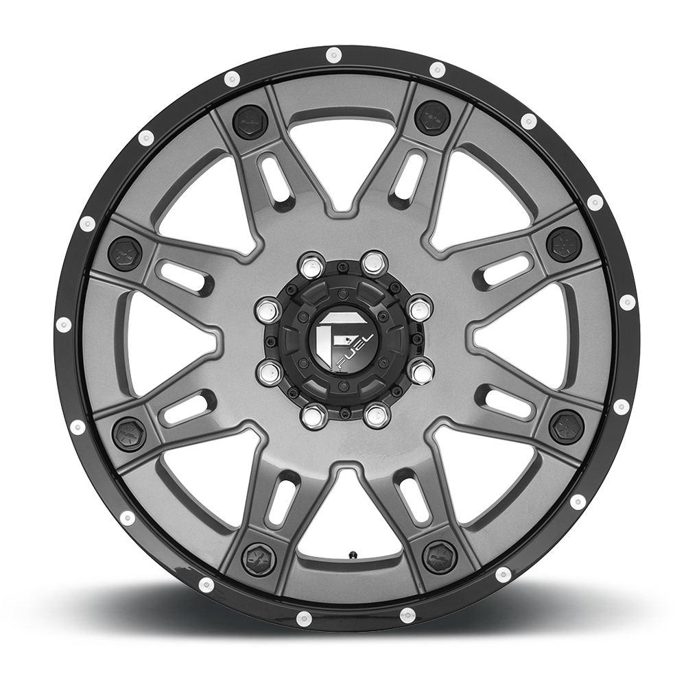 Fuel Dually Wheels Hostage II Dually Front D232 Wheels SoCal Custom Wheels