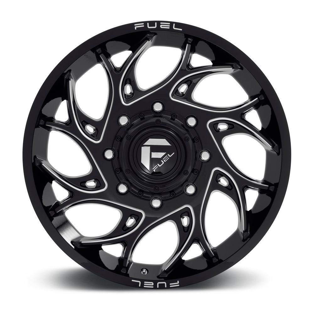 Fuel Dually Wheels Runner Dually Front D741 Wheels Runner Dually 