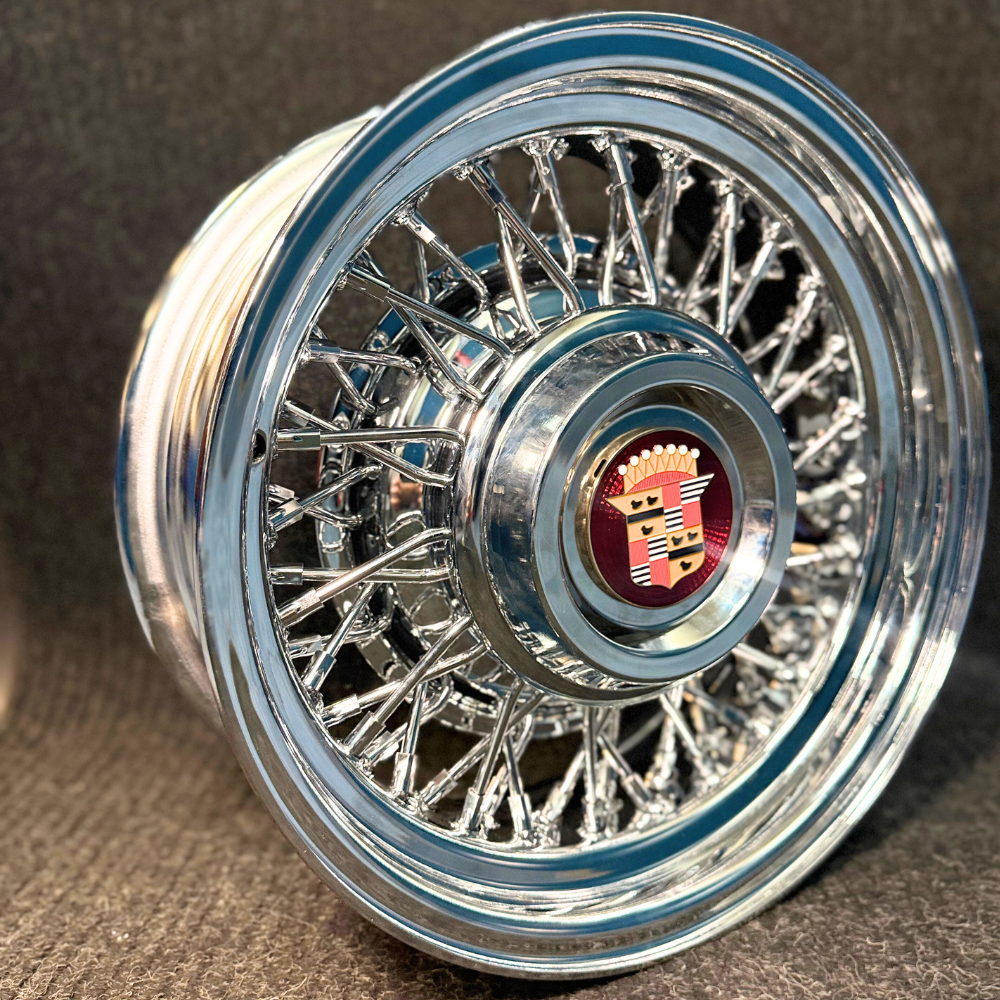 Wire Wheels 15x6 56SPK STD with 1.5