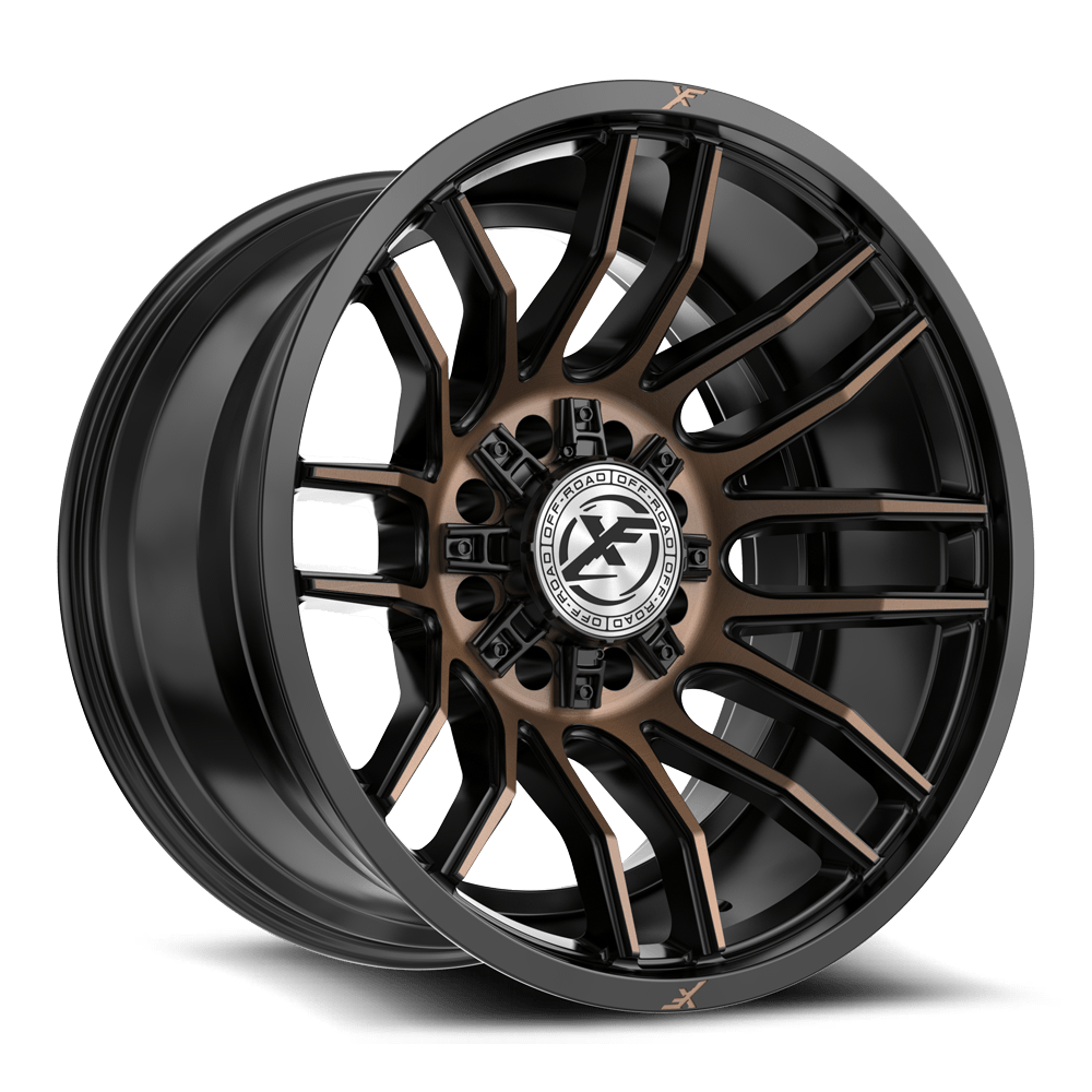 XF OFF-ROAD XF-232 SATIN BLACK & BRONZE 20X9 / 33X1250R20