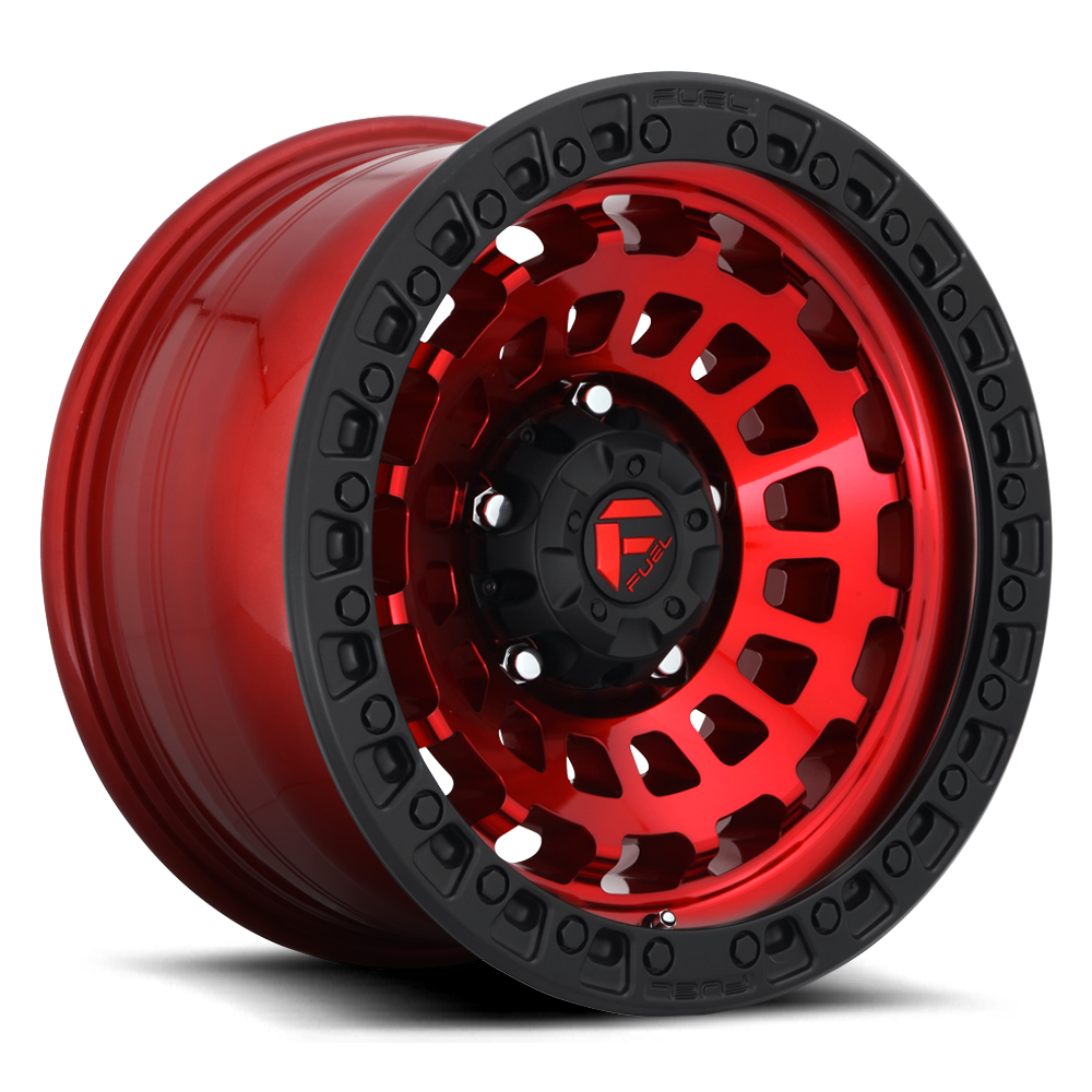 FUEL OFF-ROAD 20X9 / 33/1250R20 Zephyr Red & Black
