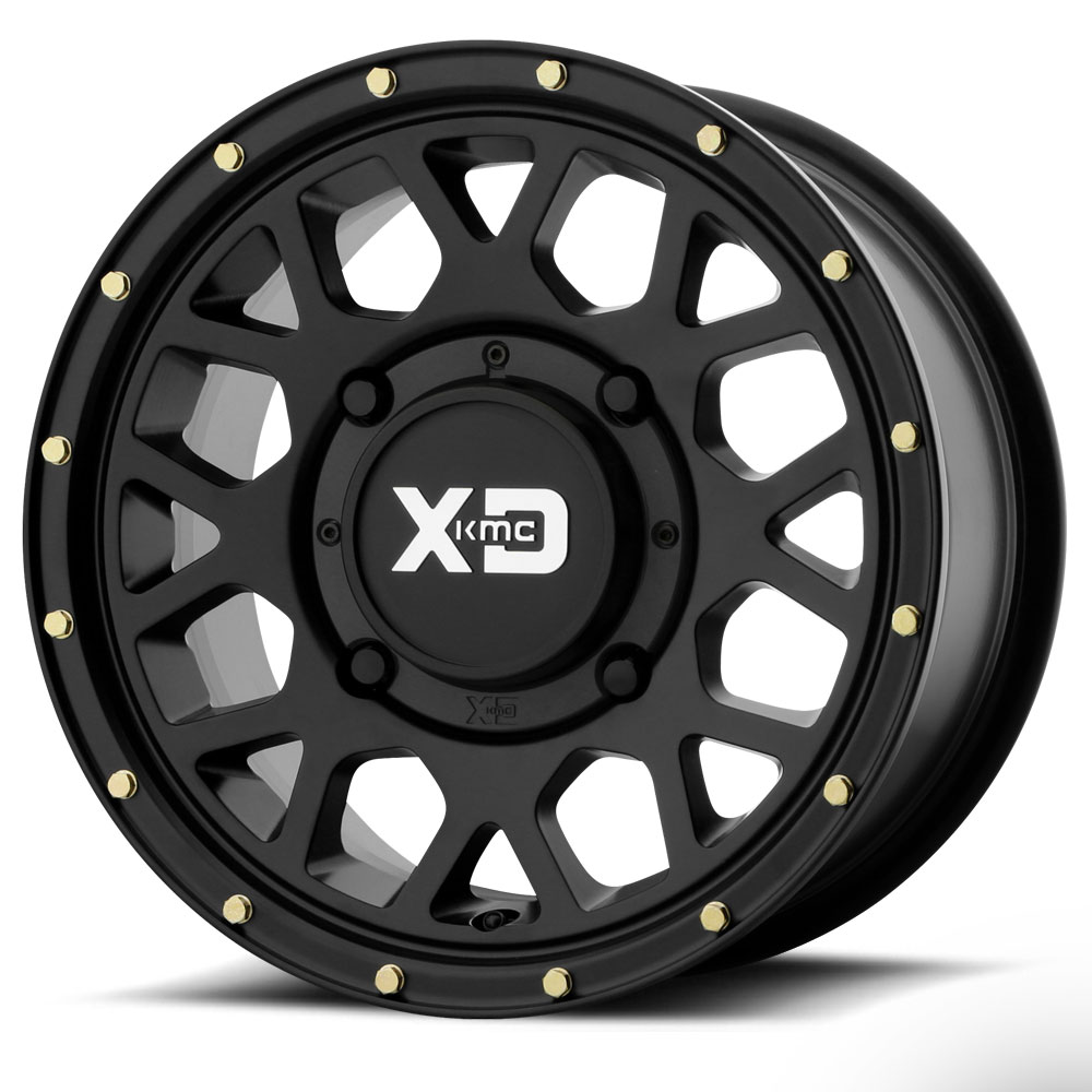 thumbnail image 2 of XD Series Satin Black Closed Center Cap – For XS134 Addict 2 & XS135 Grenade Wheels – XS1CAP48-SB 2 of 6