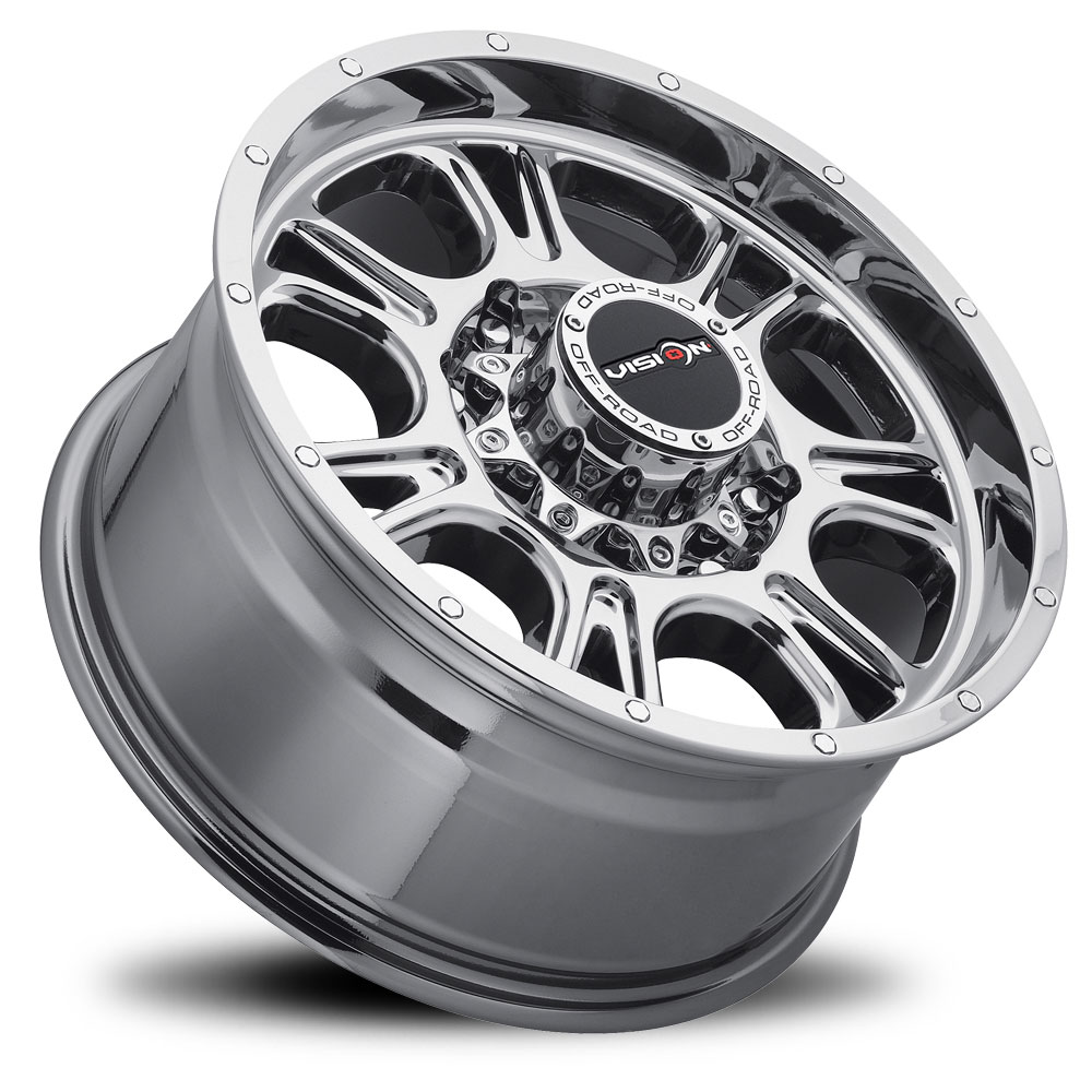 Details about  / Vision Wheel 399-7836MS25 Single Black w//Milled Spoke 399 Fury 17X8.5 Rim