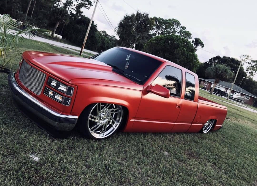 Lowered S10 With Corvette Wheels - Laurel Rooney